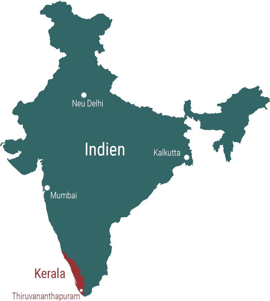 Kerala, Indien